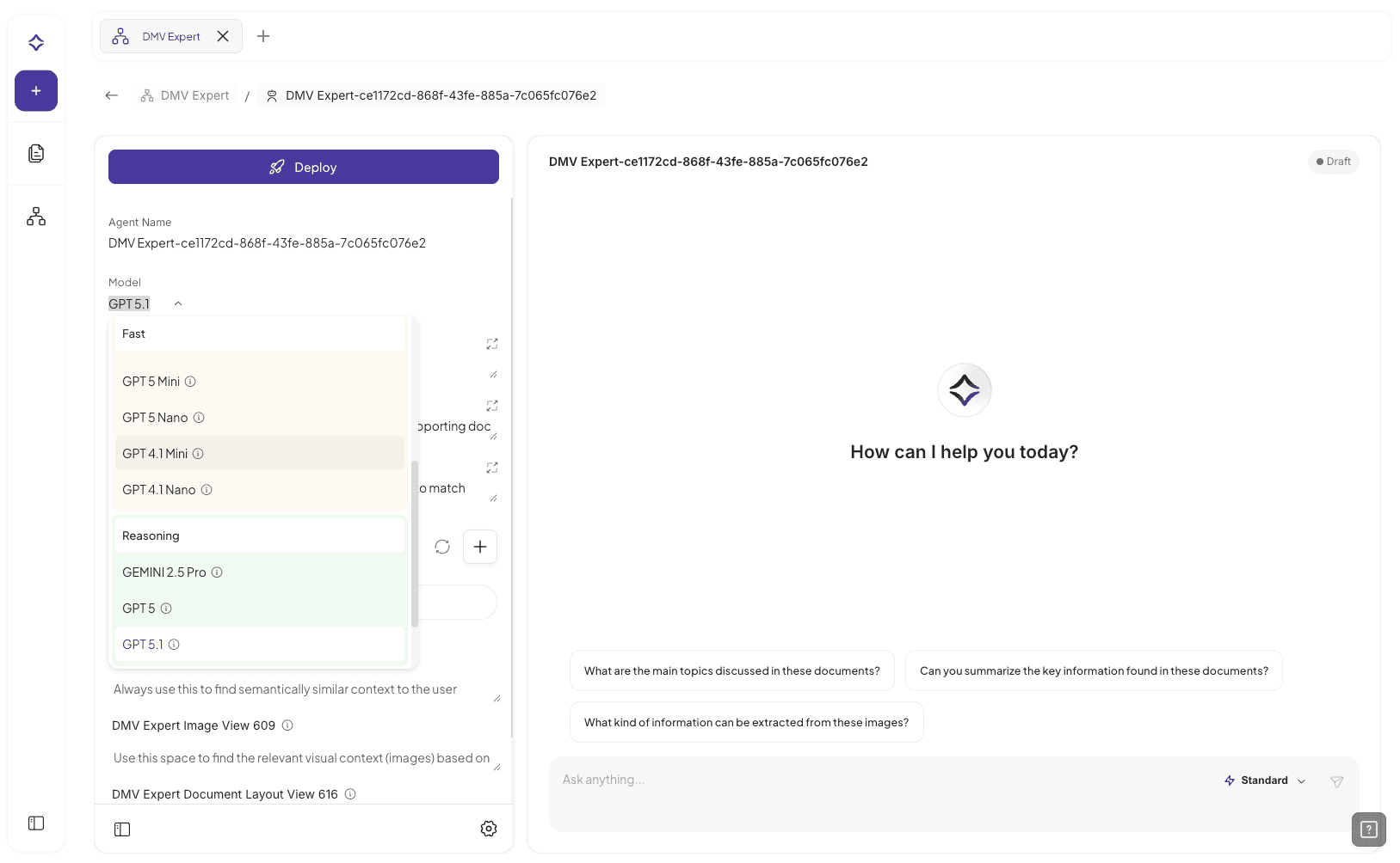Corvic Agent Completion Models