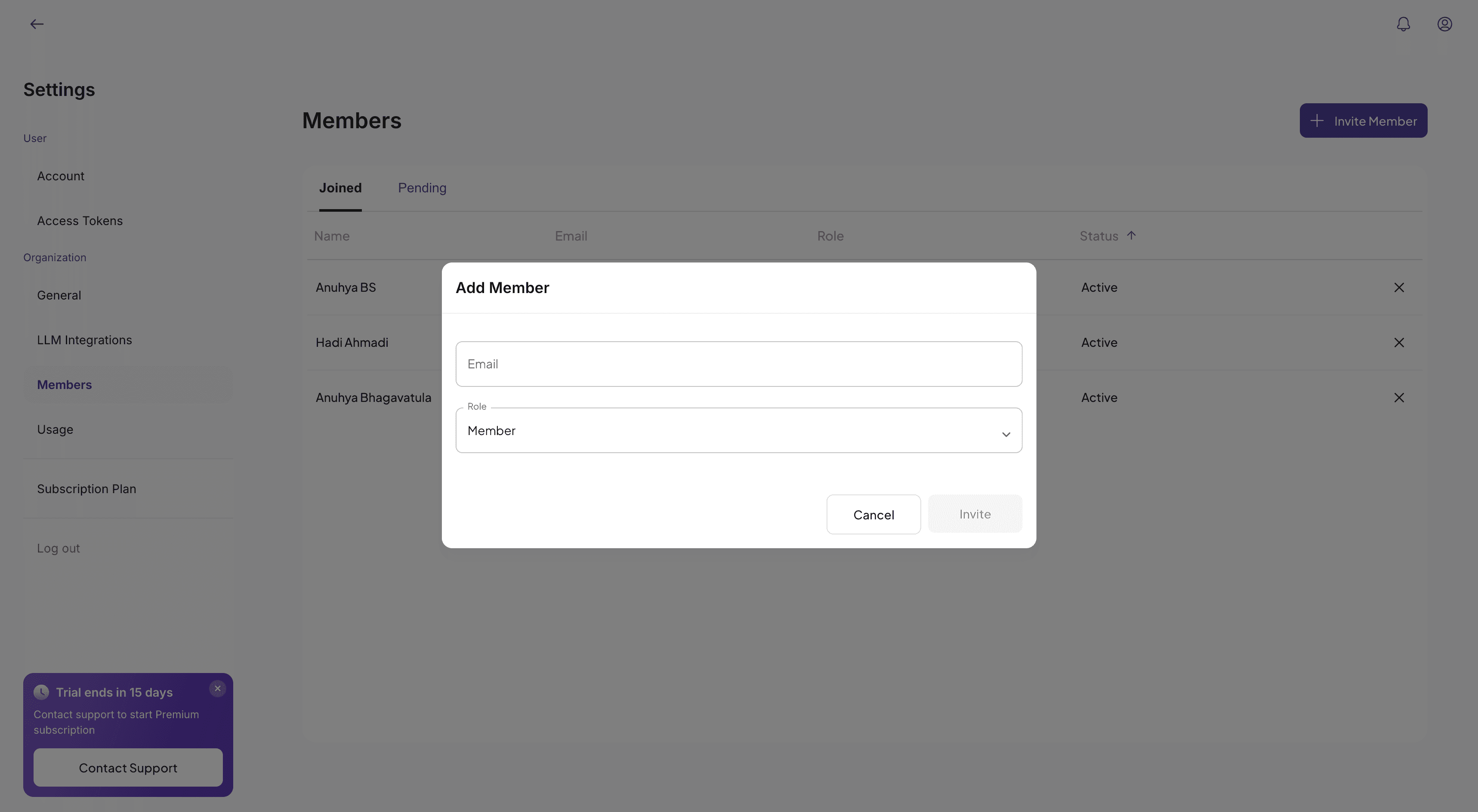 Corvic Invite Member