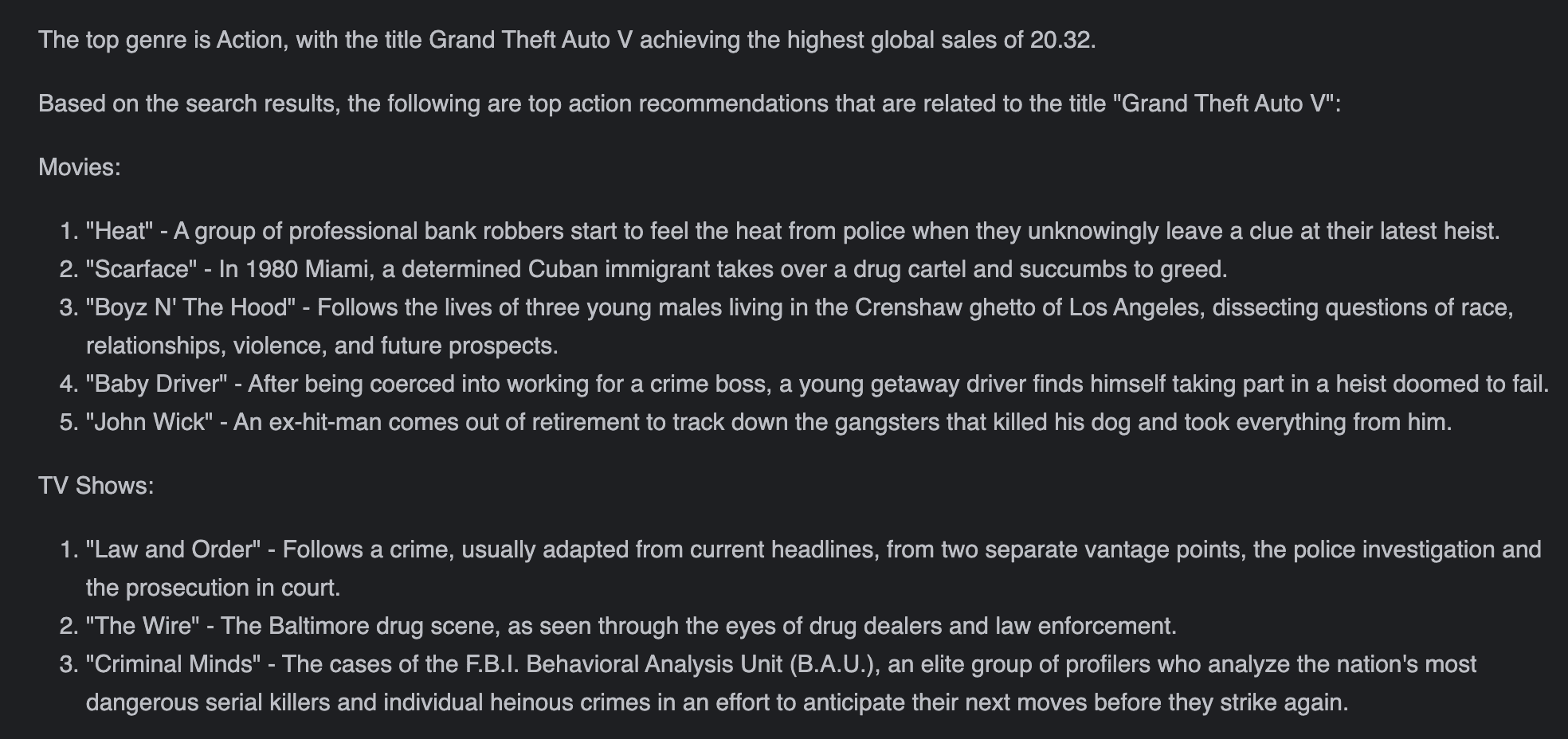 CrewAI Output Screenshot